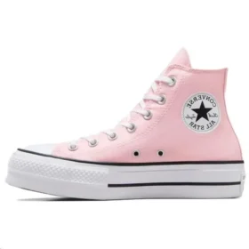 Chuck Taylor All Star com plataforma “Rosa”