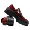 Chuck Taylor All Star com salto em relevo e tiras cruzadas “Rottin Apple”