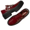 Chuck Taylor All Star com salto em relevo e tiras cruzadas “Rottin Apple”