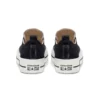 Chuck Taylor All Star com sola grossa tipo plataforma “Preto Branco”