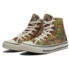 Chuck Taylor All Star com tecido multicolorido