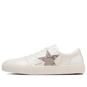 Chuck Taylor All Star Coupe Triostar AM Ox “Branco/Píton”