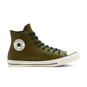 Chuck Taylor All Star Couro Envelhecido “Verde Branco”