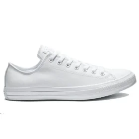 Chuck Taylor All Star Couro Ox “Branco”