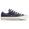 Chuck Taylor All Star Couro Verde-Oliva Ox “Navy”