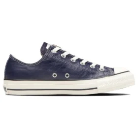 Chuck Taylor All Star Couro Verde-Oliva Ox “Navy”