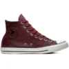 Chuck Taylor All Star de couro de cano alto “Red White”