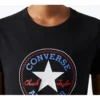 Chuck Taylor All Star de manga curta e gola redonda “Preto”