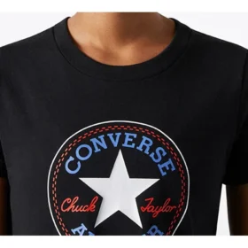 Chuck Taylor All Star de manga curta e gola redonda “Preto”