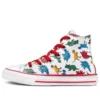 Chuck Taylor All Star Dinosaurs High Top “Branco Vermelho”