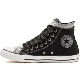 Chuck Taylor All Star Double Upper “Preto Prateado”