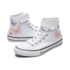 Chuck Taylor All Star Easy-On Butterflies “Branco Rosa Fase Uva Fizz”