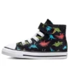 Chuck Taylor All Star Easy-On Dinosaurs Canela Alta “Preto”