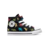 Chuck Taylor All Star Easy-On Dinosaurs Canela Alta “Preto”