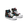 Chuck Taylor All Star Easy-On Dinosaurs Canela Alta “Preto”