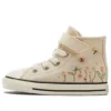 Chuck Taylor All Star Easy-On High “Estampado Floral Bordado – Marfim Natural”