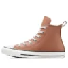 Chuck Taylor All Star em couro com forro em pele sintética “Clay Pot”