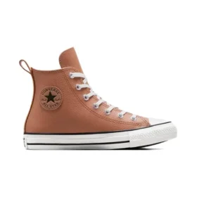 Chuck Taylor All Star em couro com forro em pele sintética “Clay Pot”