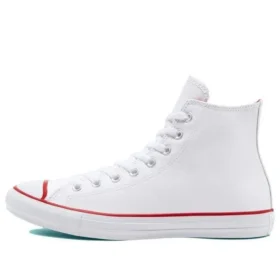 Chuck Taylor All Star em couro “Vermelho Branco”