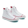 Chuck Taylor All Star em couro “Vermelho Branco”