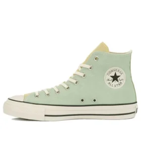 Chuck Taylor All Star Hi Tênis casual de cano alto em lona azul esverdeado Versão japonesa “Green Blue”