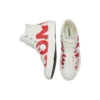 Chuck Taylor All Star Hi Top LOGO “Branco Vermelho”