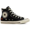 Chuck Taylor All Star High “Daisy Embroidery – Preto”