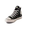 Chuck Taylor All Star High “Daisy Embroidery – Preto”