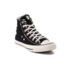 Chuck Taylor All Star High “Daisy Embroidery – Preto”