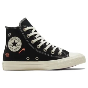 Chuck Taylor All Star High “Floral Bordado – Preto”