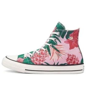 Chuck Taylor All Star High “Jungle Scene – Estampado Floral Rosa”
