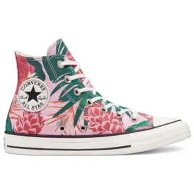 Chuck Taylor All Star High “Jungle Scene – Estampado Floral Rosa”