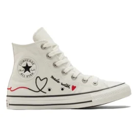 Chuck Taylor All Star High “Made with Love – Branco”