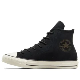 Chuck Taylor All Star High “Mono Suede – Preto”