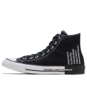 Chuck Taylor All Star High “Seek Peace – Preto”