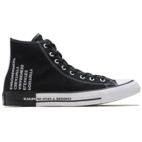 Chuck Taylor All Star High “Seek Peace – Preto”