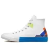 Chuck Taylor All Star High “Space Racer – Branco Azul Cinético”