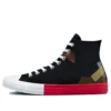 Chuck Taylor All Star High “Space Racer – Preto Vermelho Universitário”