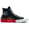 Chuck Taylor All Star High “Space Racer – Preto Vermelho Universitário”