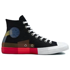 Chuck Taylor All Star High “Space Racer – Preto Vermelho Universitário”