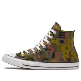 Chuck Taylor All Star High Top “Preto Castanho Amarelo”