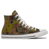 Chuck Taylor All Star High Top “Preto Castanho Amarelo”
