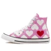 Chuck Taylor All Star High “Twisted Hearts – Rosa Peônia”