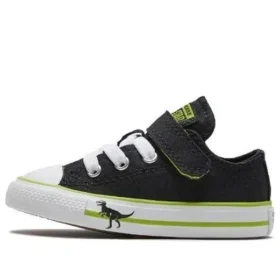 Chuck Taylor All Star Infantil Dinoverse Hook and Loop “Black Green”