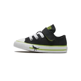 Chuck Taylor All Star Infantil Dinoverse Hook and Loop “Black Green”