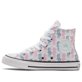 Chuck Taylor All Star K Branco “Blue Pink”