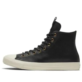 Chuck Taylor All Star Leather High “Black Egret”