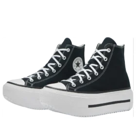 Chuck Taylor All Star Lift Double Stack Hi “Preto Branco”
