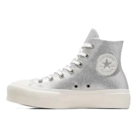 Chuck Taylor All Star Lift Hi “Prata”