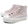 Chuck Taylor All Star Lift Hi “Rosa Branco”